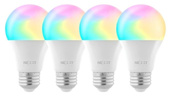 Pack de 4 bombillos Smart NHB-C110M RGB 110V -60HZ WI-FI Nexxt - Image 2