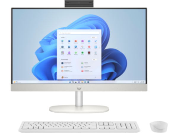 HP 24-cr0250la - All-in-one - AMD Ryzen 5 7520U - BLANCO