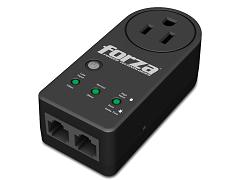 Forza Surge Zion 2K10 – Supresor de sobrevoltaje – 110V US – 1 RJ45 – 1 Salida – Rango de Voltaje 90