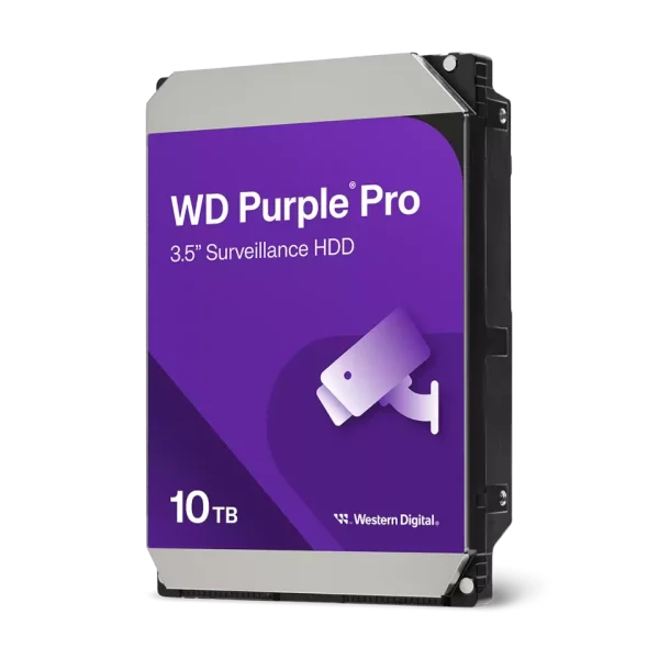 Disco duro para video inteligente WD Purple Pro - 10 TB