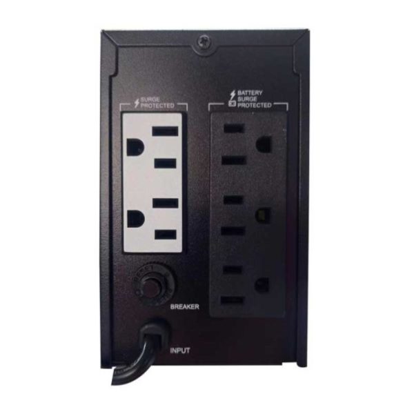 UPS - ENERUPS EN-700D 750VA / 360W, 5 OUTLETS (3 BACKUP & 2 SURGE) - Image 2