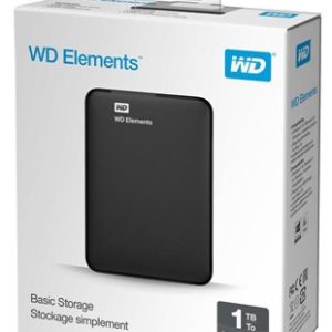 WD ELEMENTS Almacenamiento portátil - Disco duro - 1 TB Western Digital