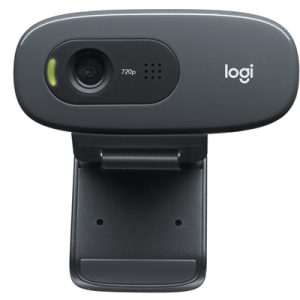Logitech C270 - Cámara Web, Resolución 720p, 30fps, USB 2.0, Negro