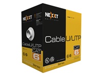 Cable U/UTP Nexxt Solutions Infrastructure AB356NXT02 Cat6 CM Azul 305m